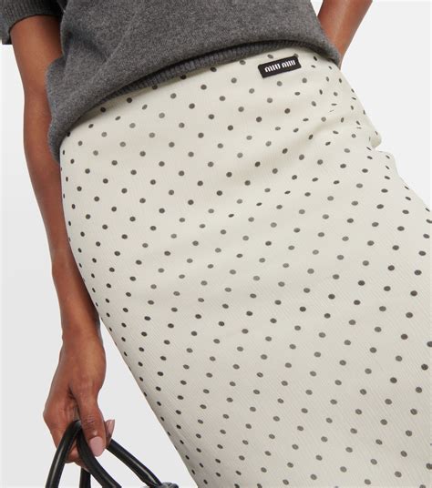 miumiu pencil skirt